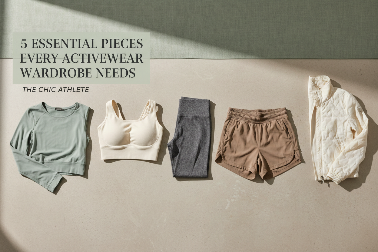 5 Essential Pieces Every Activewear Wardrobe Needs