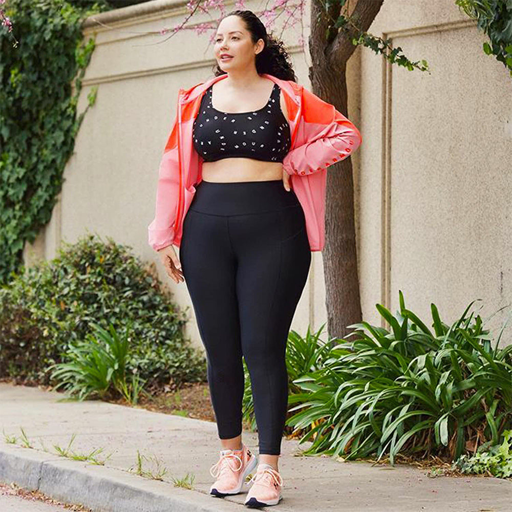 Plus Size High Waist Yoga Leggings 1XL–5XL Nude Feel - Calastia — Wear Your Comfort. Style. Strength