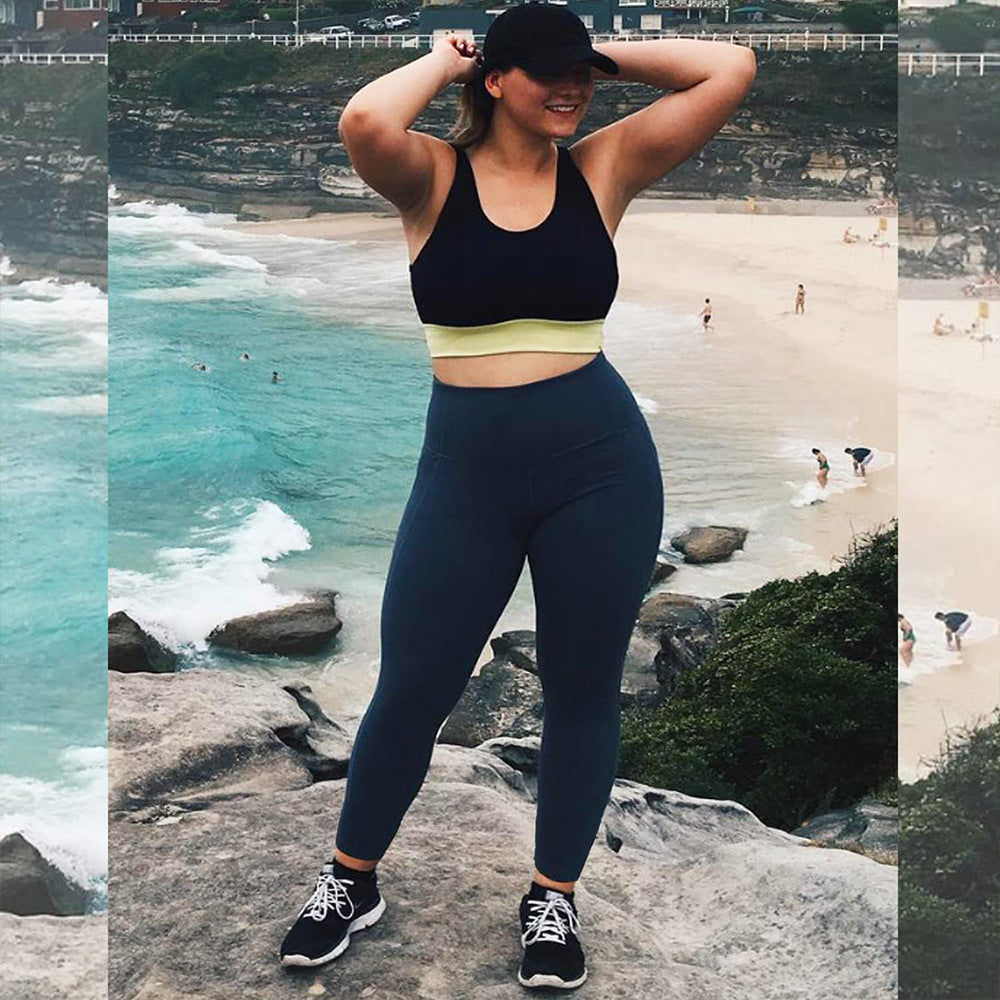 Plus Size High Waist Yoga Leggings 1XL–5XL Nude Feel - Calastia — Wear Your Comfort. Style. Strength