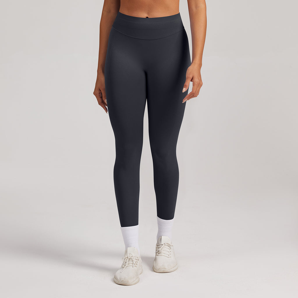 여성용 골지 속건성 피트니스 레깅스