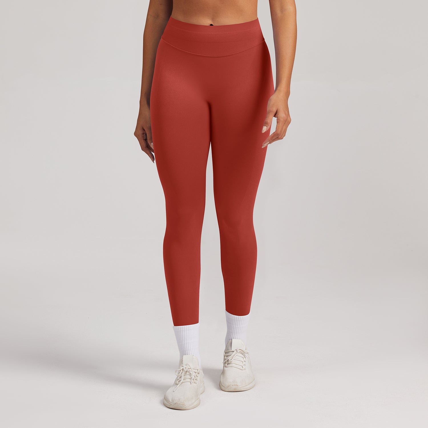 Lightweight Ribbed Seamless Workout Leggings