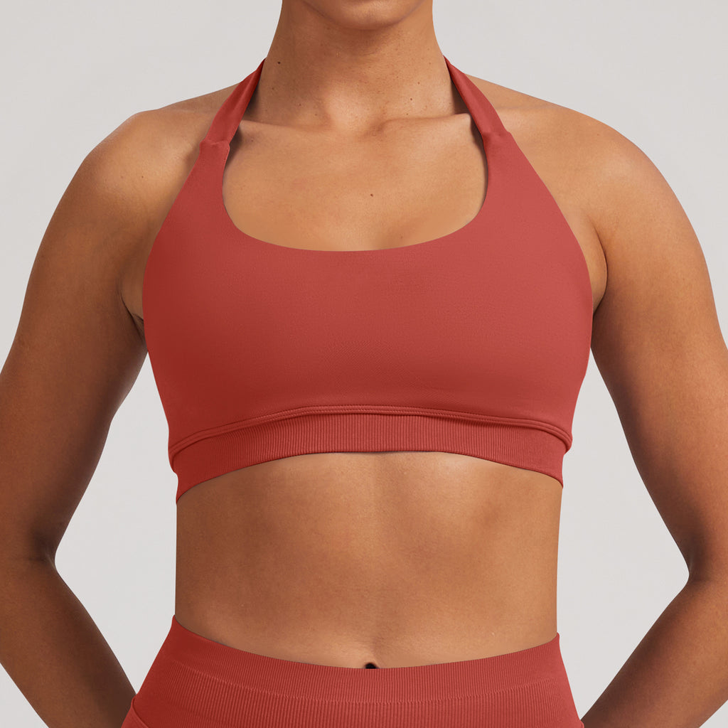 Women’s Seamless Backless Yoga Sports Bra Workout