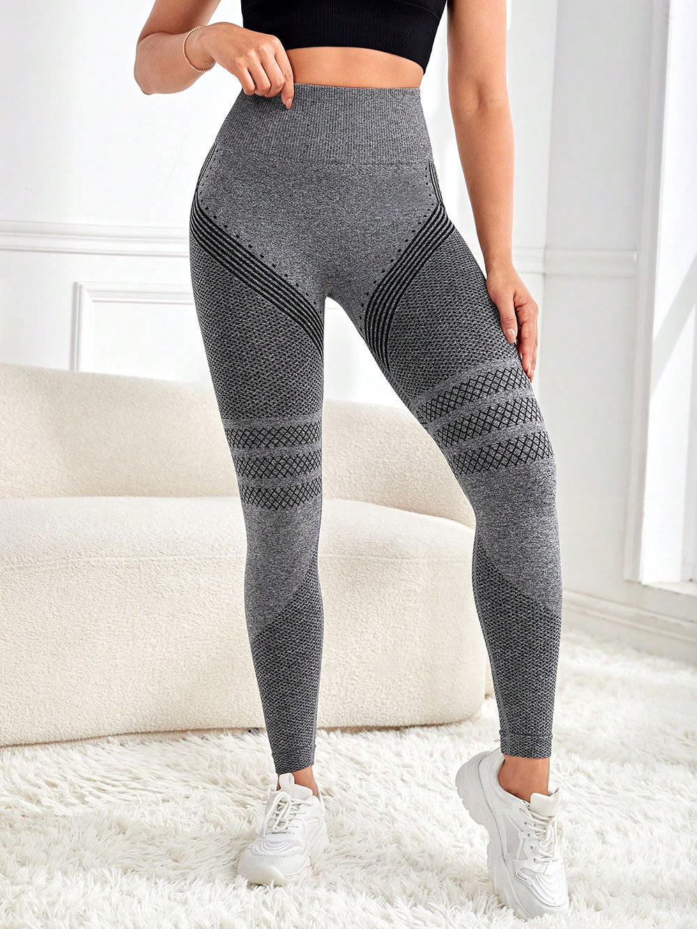 Seamless Gym Leggings for Women High Waist Yoga Workout Tights - Calastia — Wear Your Comfort. Style. Strength