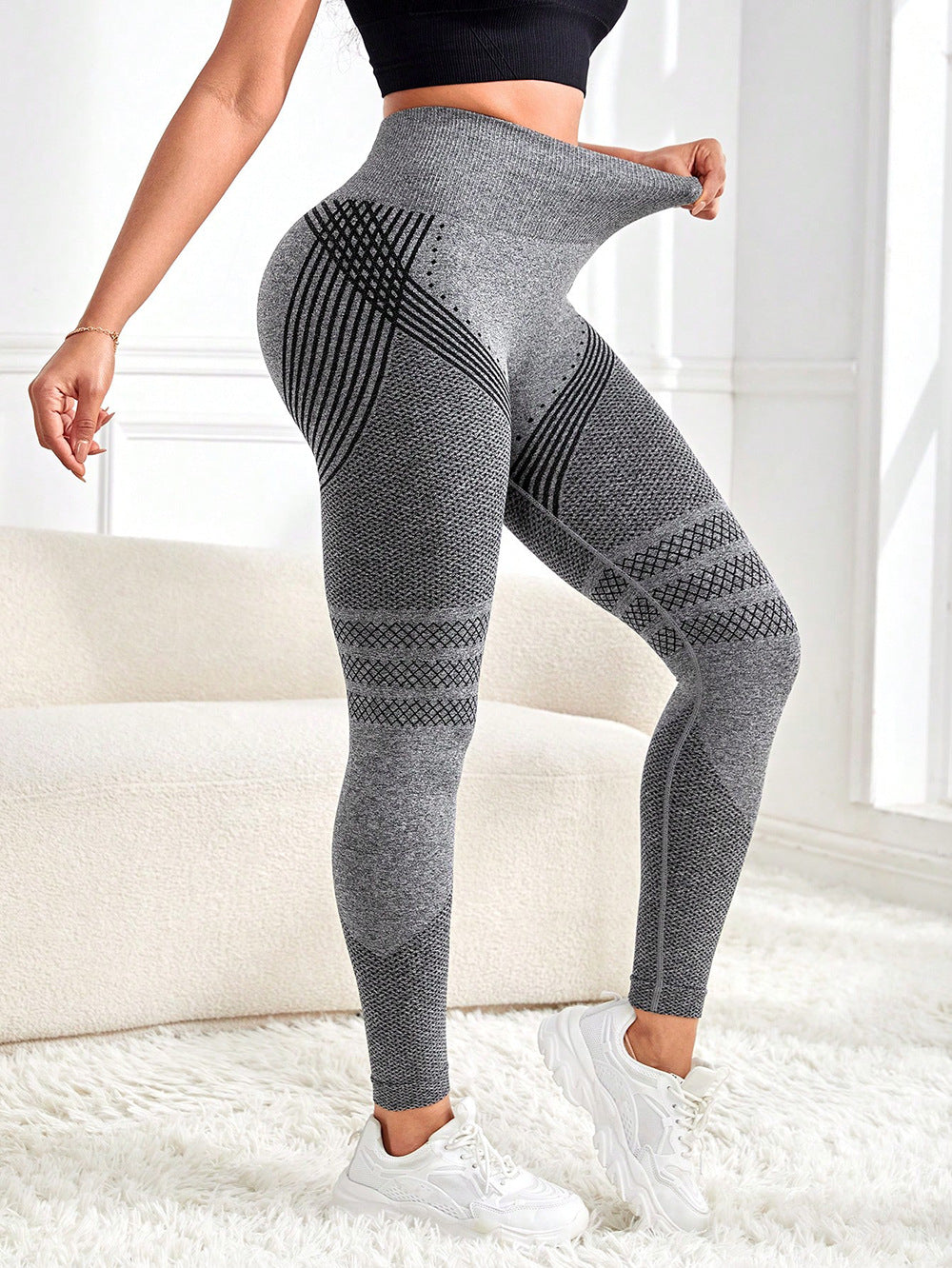 Seamless Gym Leggings for Women High Waist Yoga Workout Tights - Calastia — Wear Your Comfort. Style. Strength