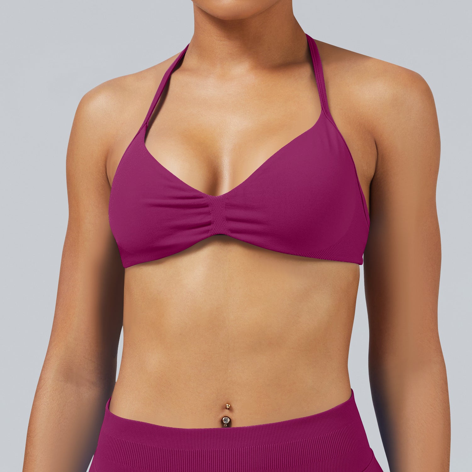 High Stretch Seamless Yoga Sports Bra Comfortable Fit