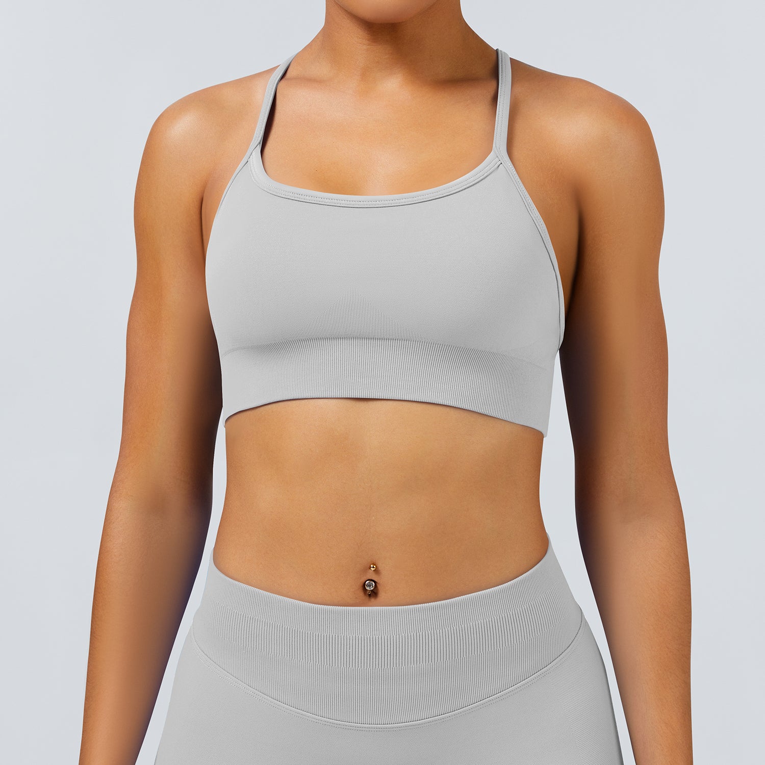 Women’s Comfortable Seamless Workout Bra Yoga Gym Top