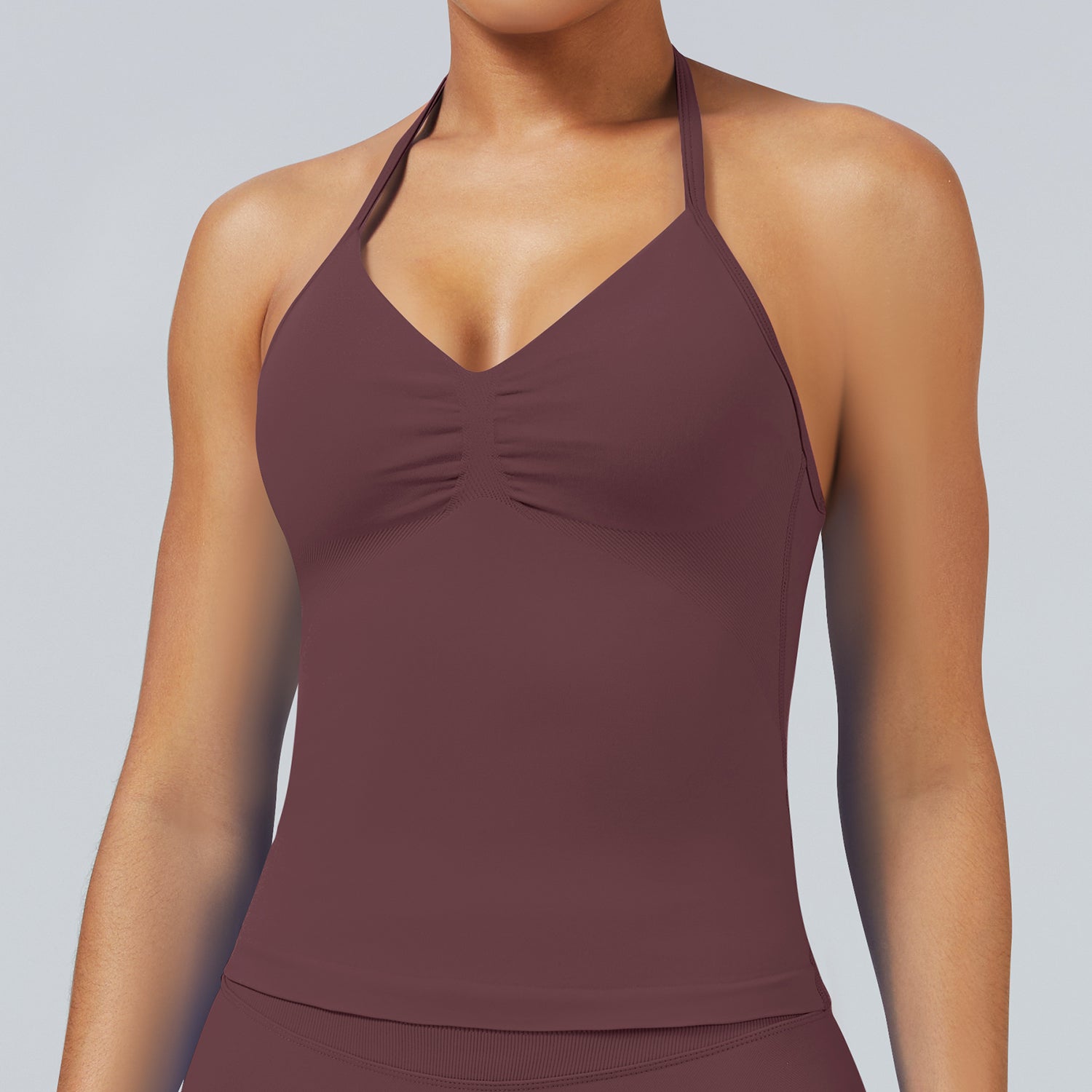 Lightweight Seamless Yoga Top with Breathable Fit