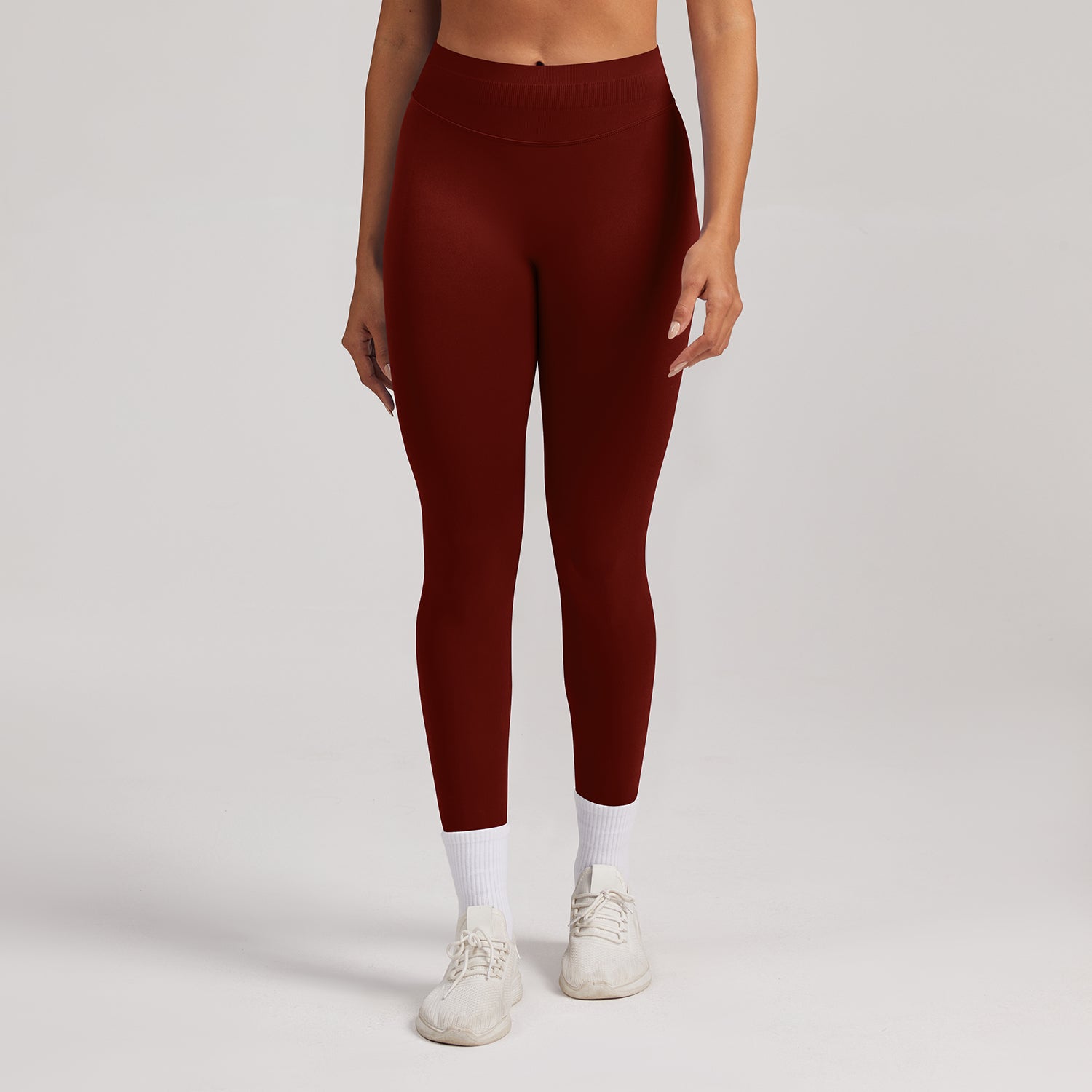 Women’s Seamless Ribbed Fitness Leggings