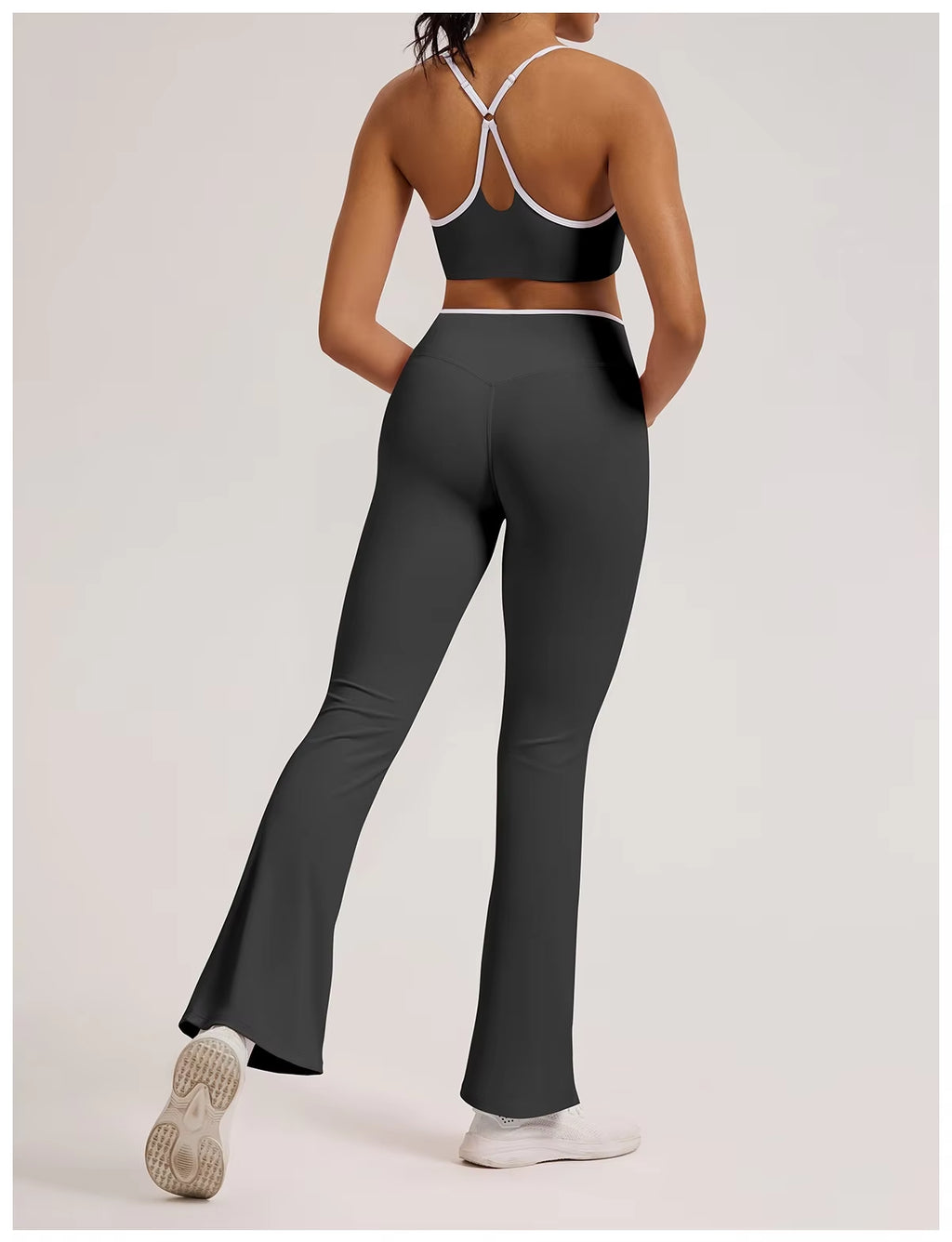 Buttery Soft Flare Leggings High Rise Yoga Pants for Women - Calastia — Wear Your Comfort. Style. Strength