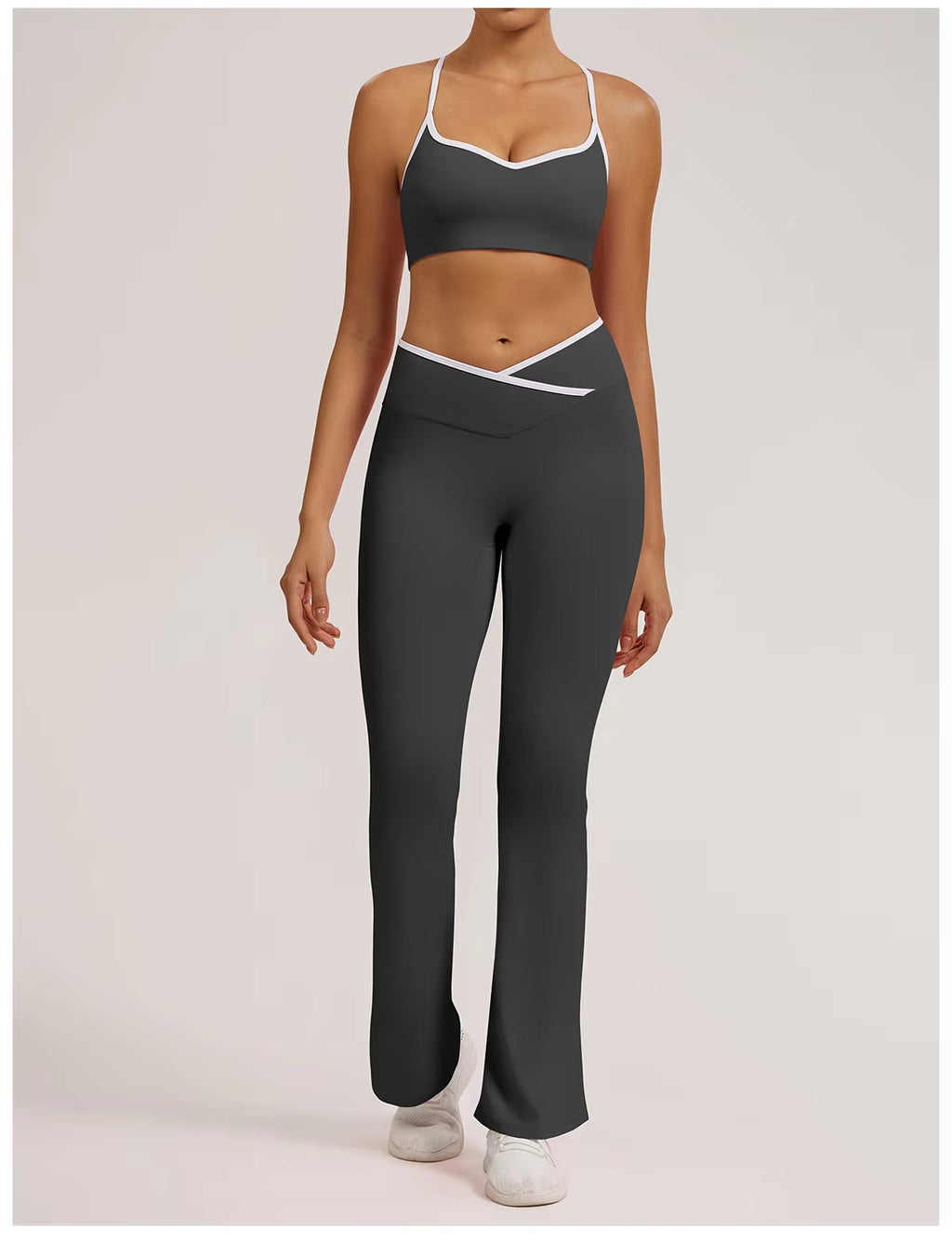 Buttery Soft Flare Leggings High Rise Yoga Pants for Women - Calastia — Wear Your Comfort. Style. Strength