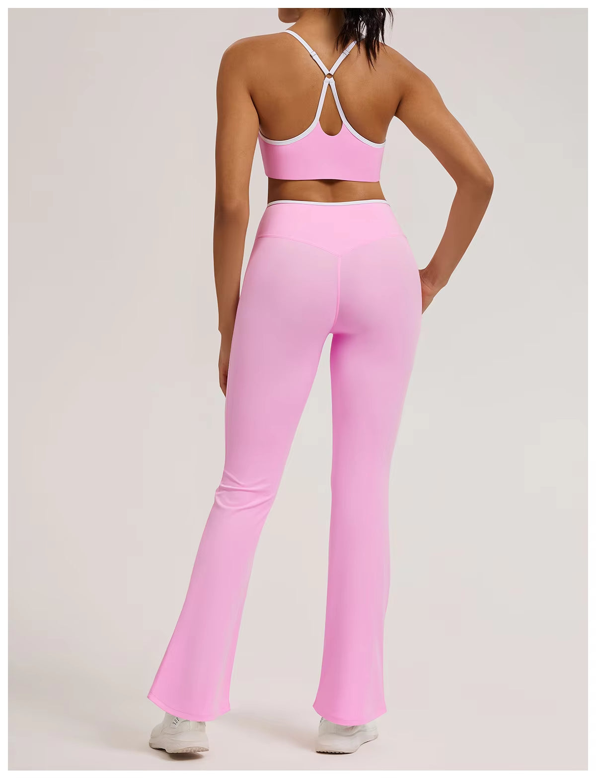 Flared Yoga Pants for Women High Waisted Workout Leggings - Calastia — Wear Your Comfort. Style. Strength