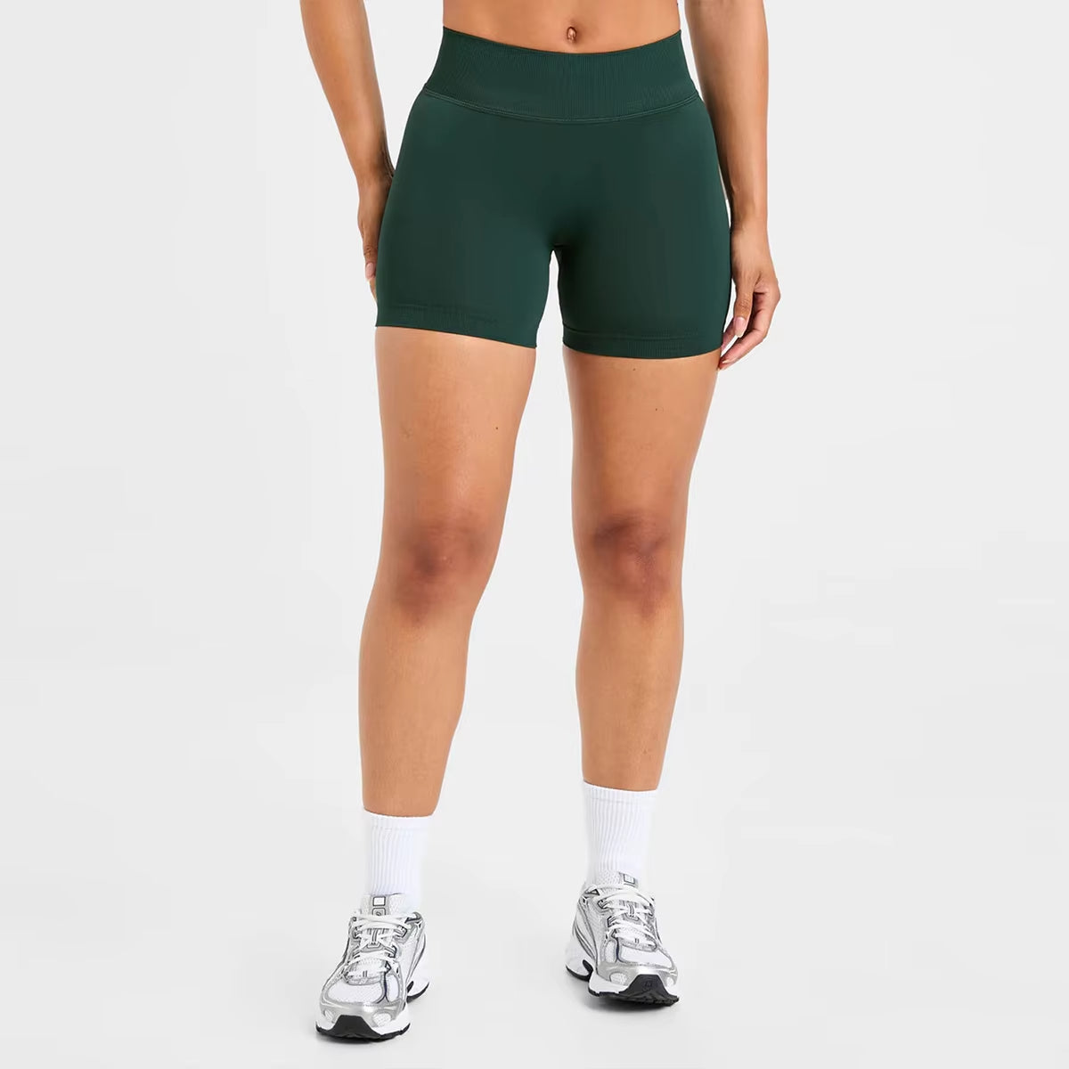 Seamless High Waist Yoga Shorts for Women