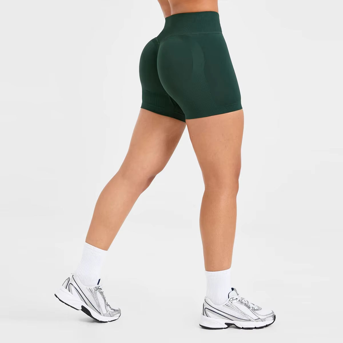Seamless High Waist Yoga Shorts for Women