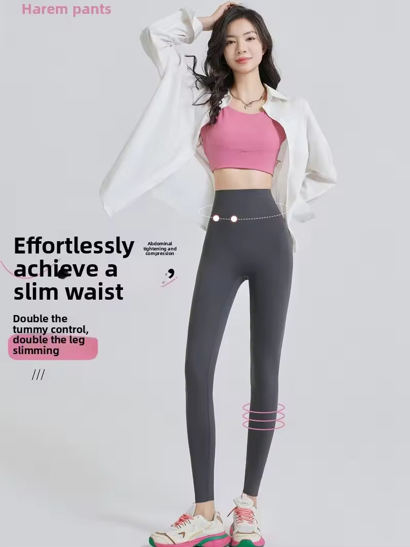 High-Waisted Barbie Style Shark Leggings for Women