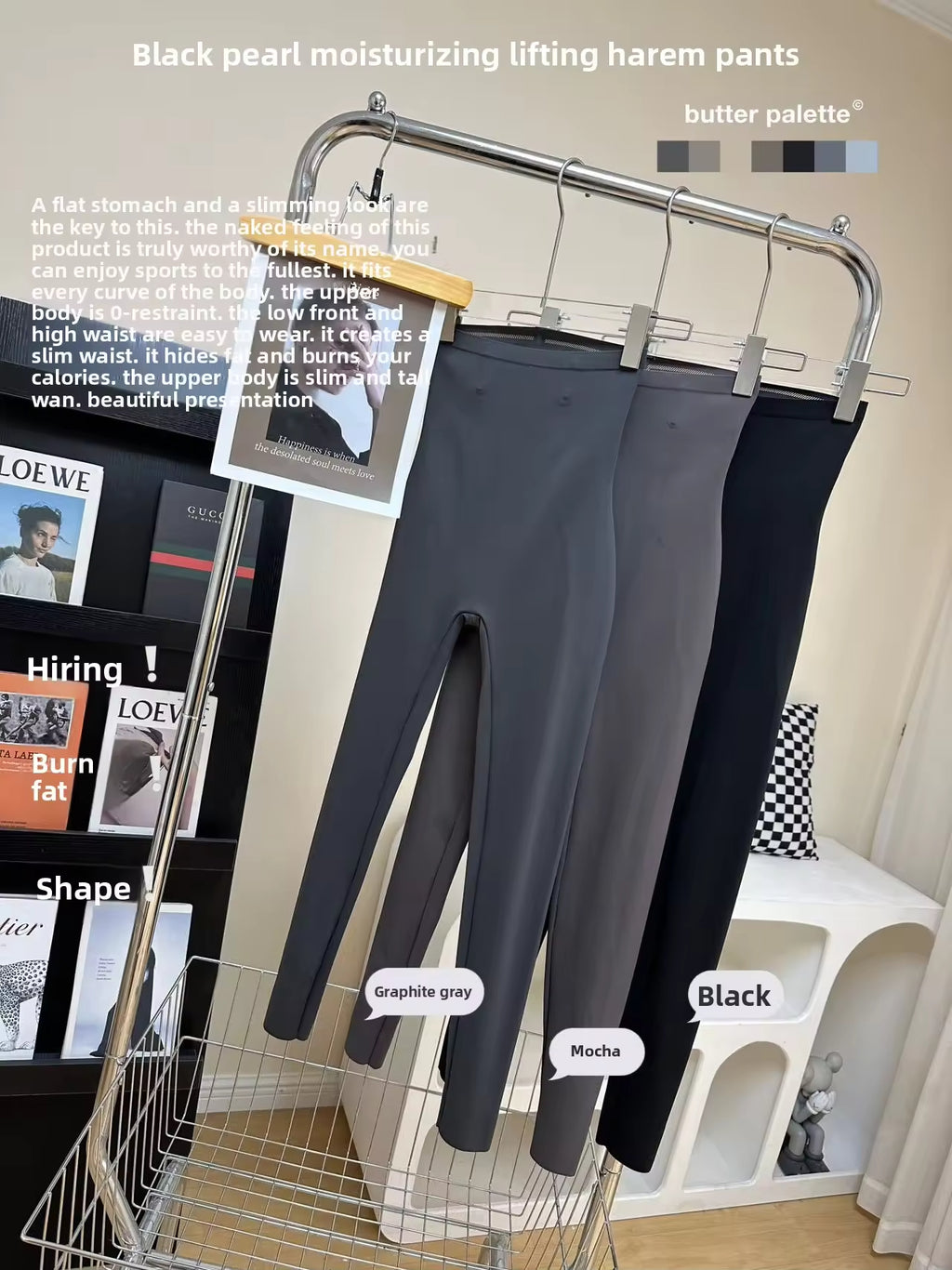 High-Waisted Barbie Style Shark Leggings for Women