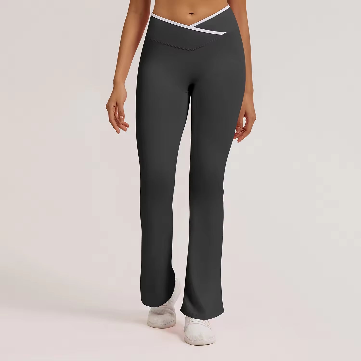 Buttery Soft Flare Leggings High Rise Yoga Pants for Women - Calastia — Wear Your Comfort. Style. Strength