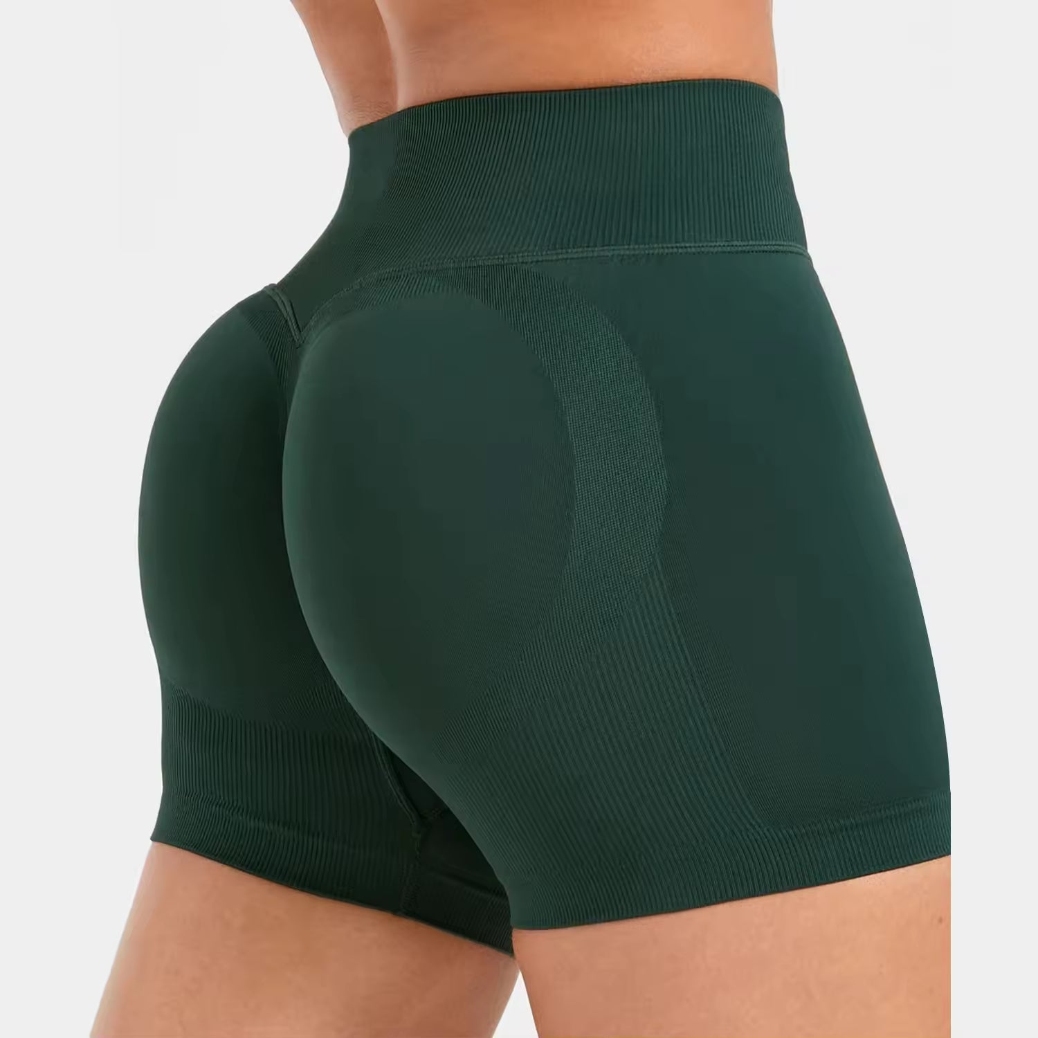 Seamless High Waist Yoga Shorts for Women