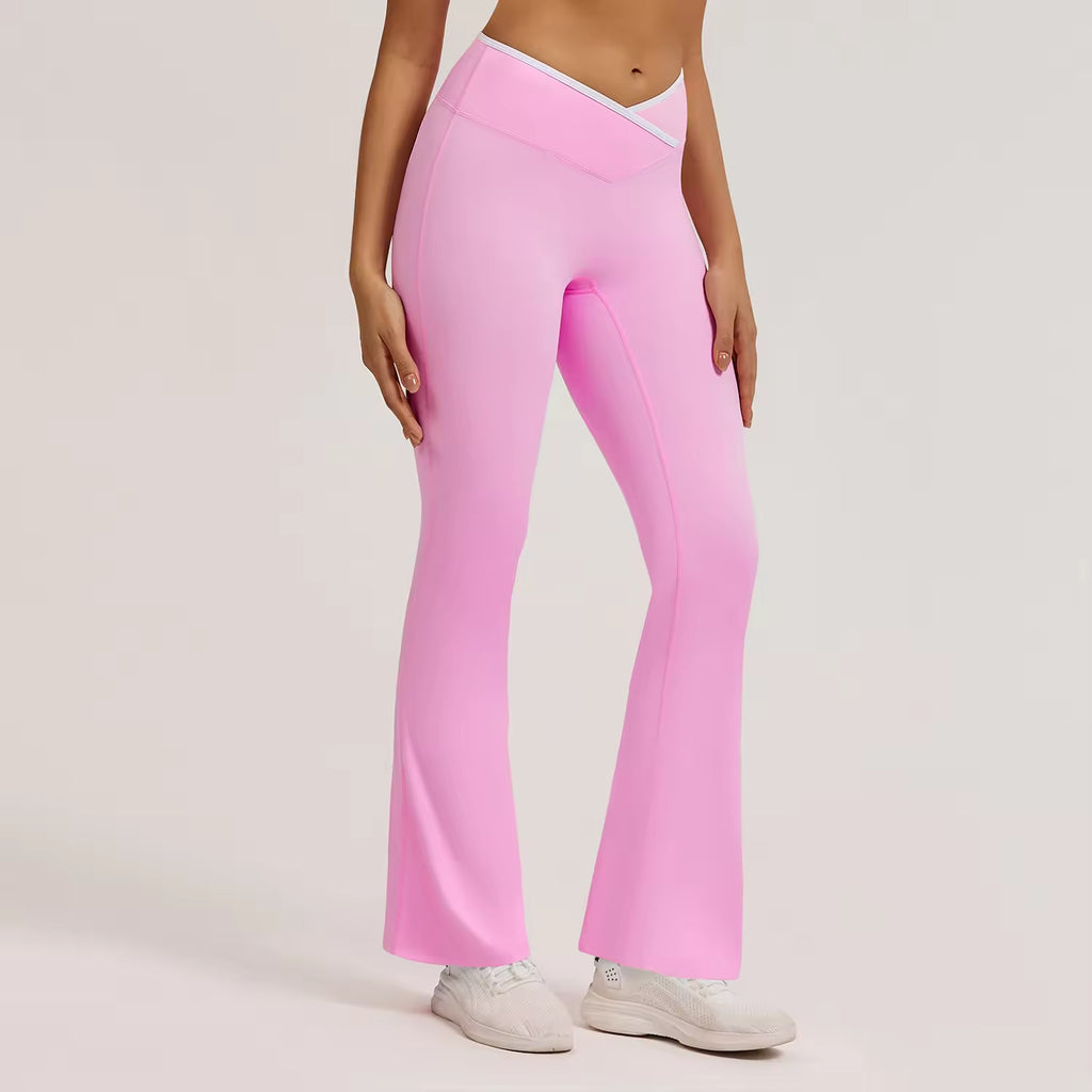 Flared Yoga Pants for Women High Waisted Workout Leggings - Calastia — Wear Your Comfort. Style. Strength