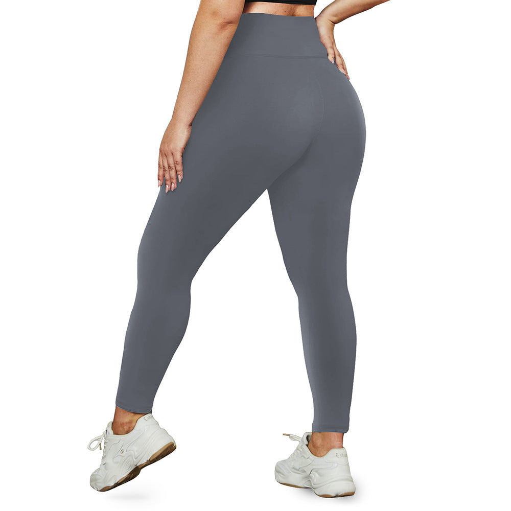 Plus Size Yoga Leggings 1XL–5XL High Waist Workout - Calastia — Wear Your Comfort. Style. Strength