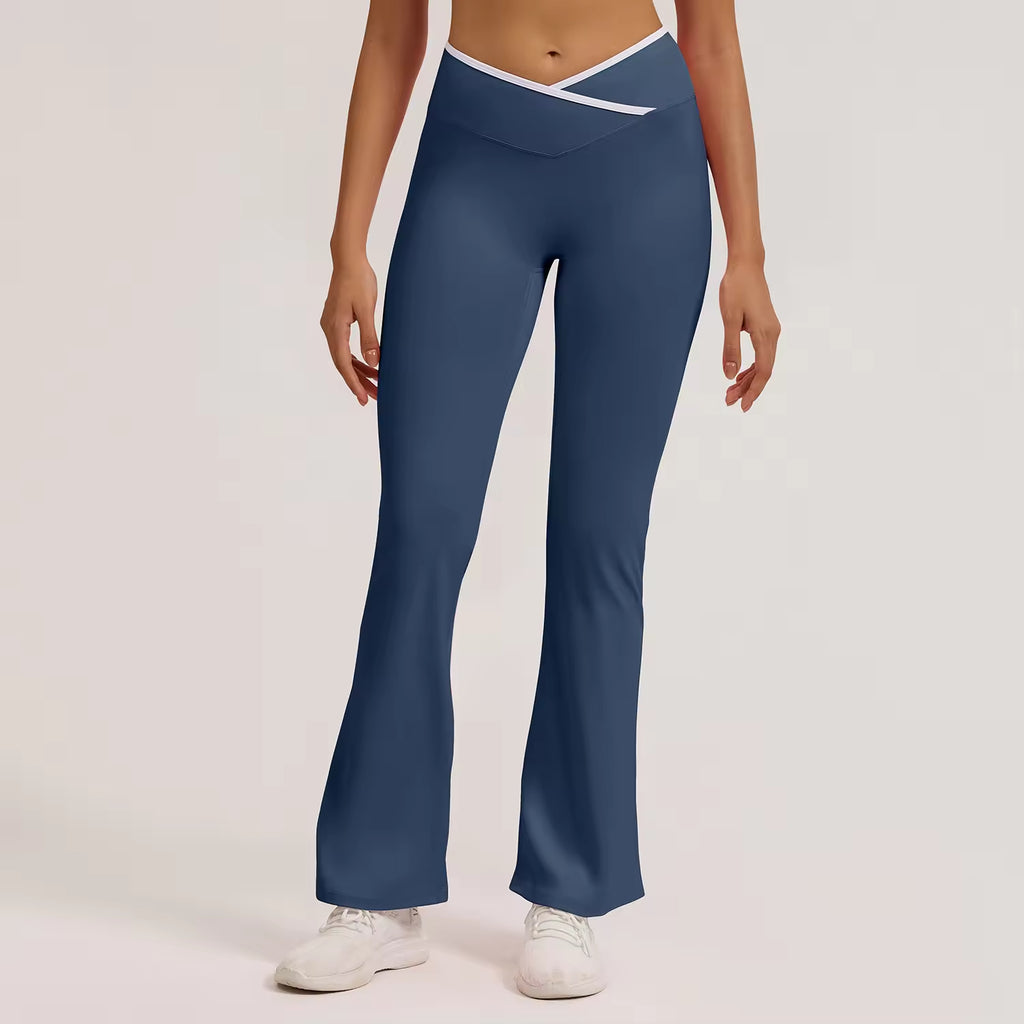 Seamless Flare Yoga Pants Women’s High Waist Active Leggings - Calastia — Wear Your Comfort. Style. Strength