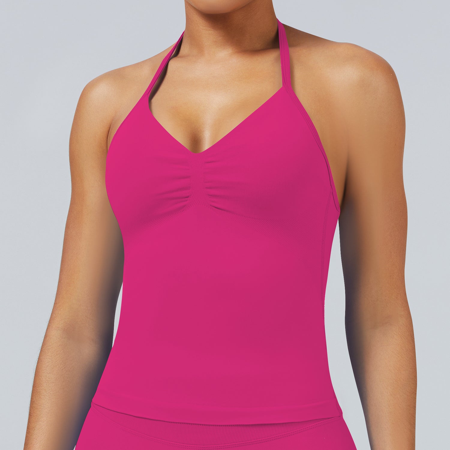High Elastic Halter Sports Vest for Yoga & Running