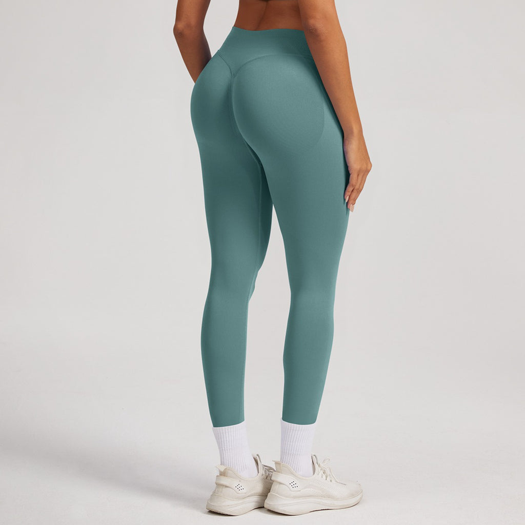 レディース シームレス 速乾 ジムパンツ