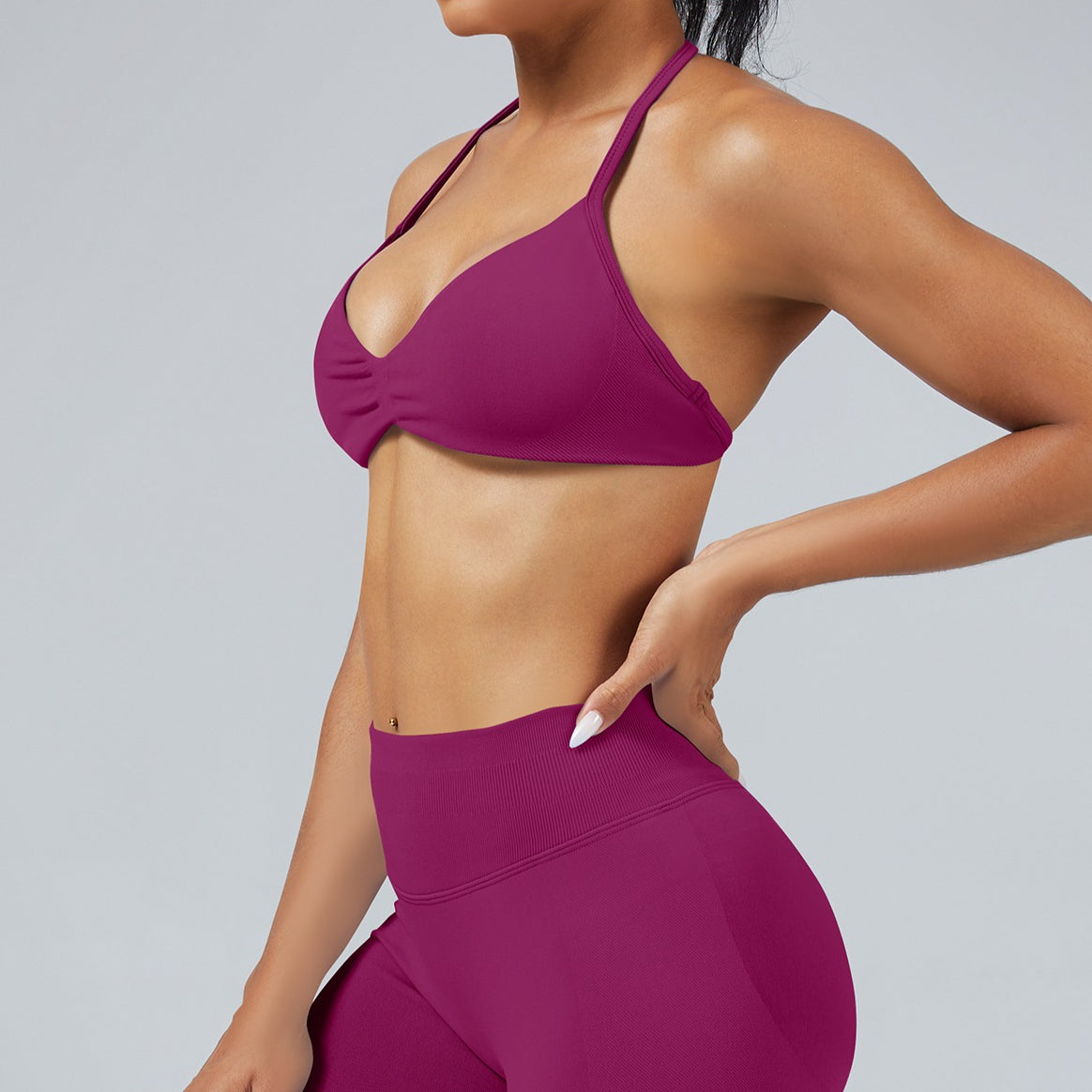 High Stretch Seamless Yoga Sports Bra Comfortable Fit