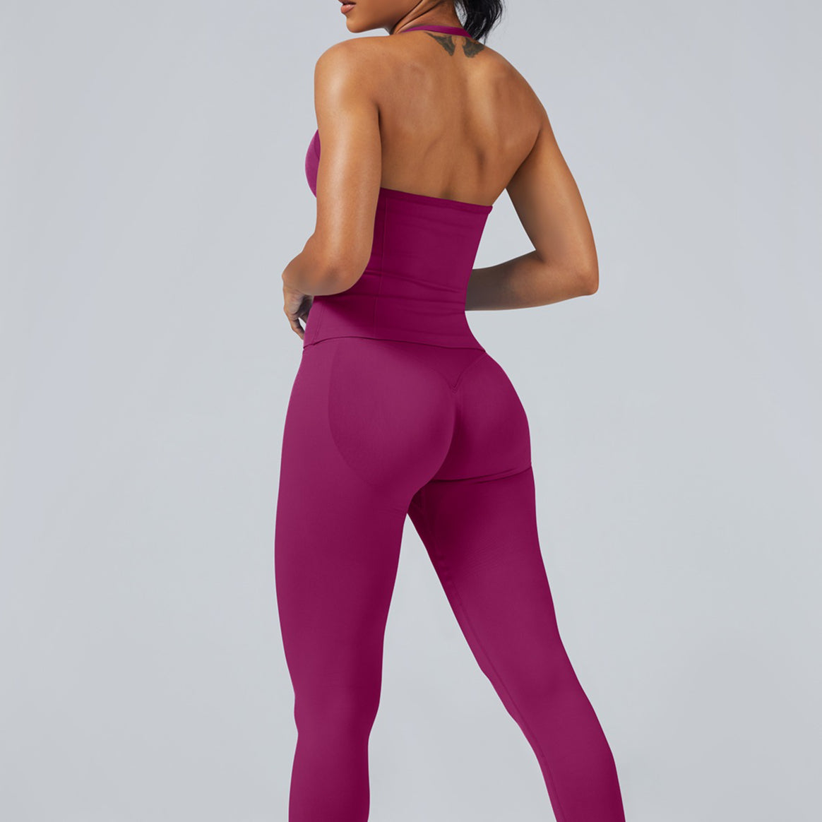 Slim Fit Seamless Yoga Tank for Pilates & Fitness