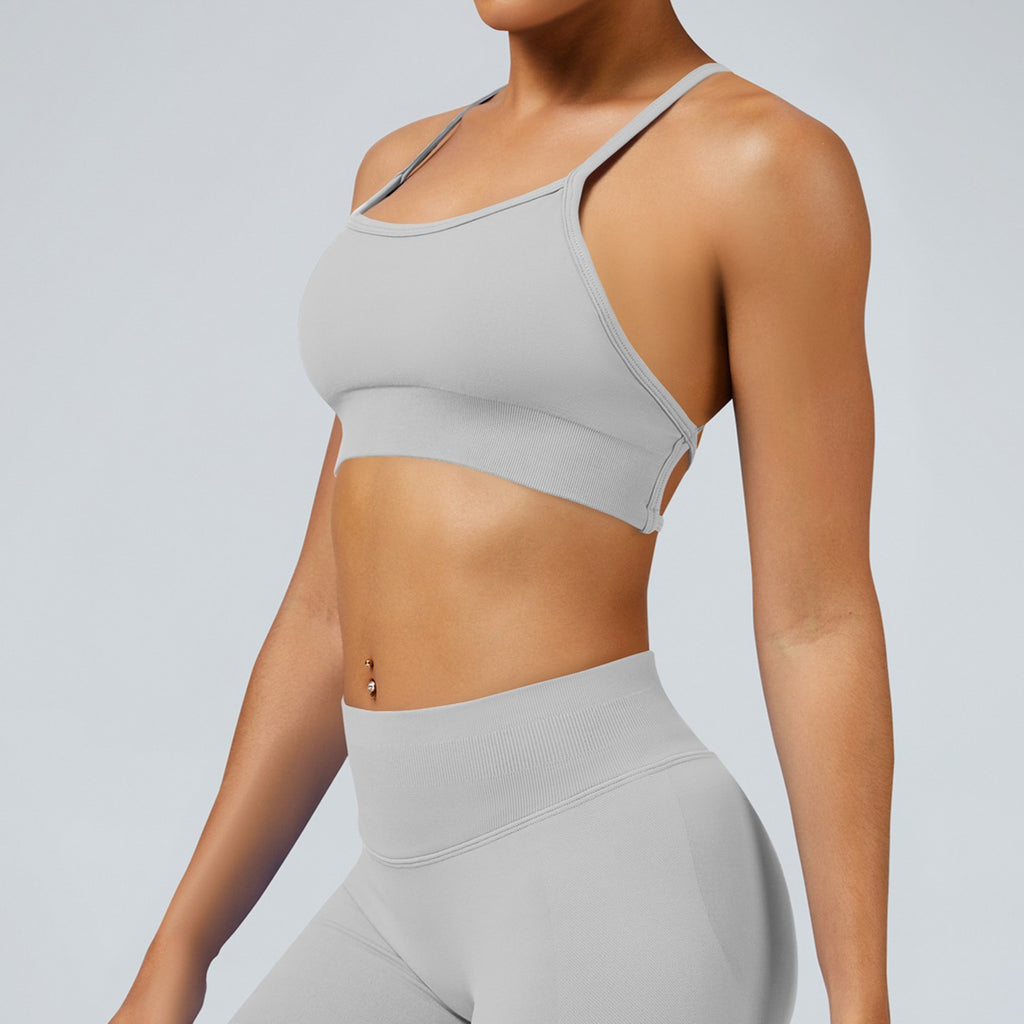 Women’s Comfortable Seamless Workout Bra Yoga Gym Top