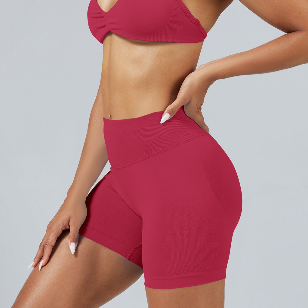 High Waist Yoga Shorts for Women Gym Workout Pants