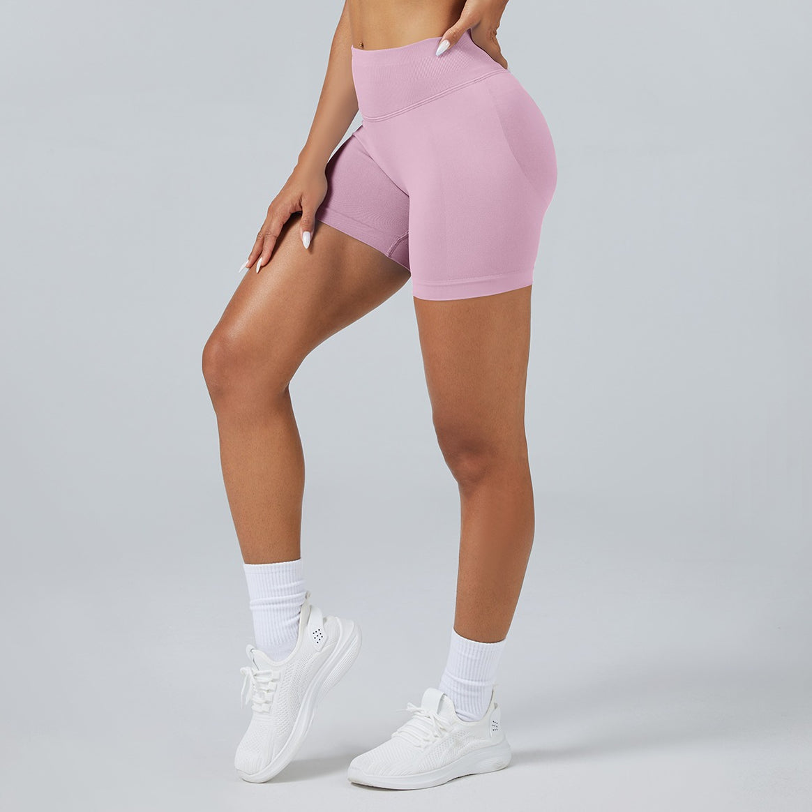 Women’s Quick Dry Seamless Scrunch Butt Yoga Shorts