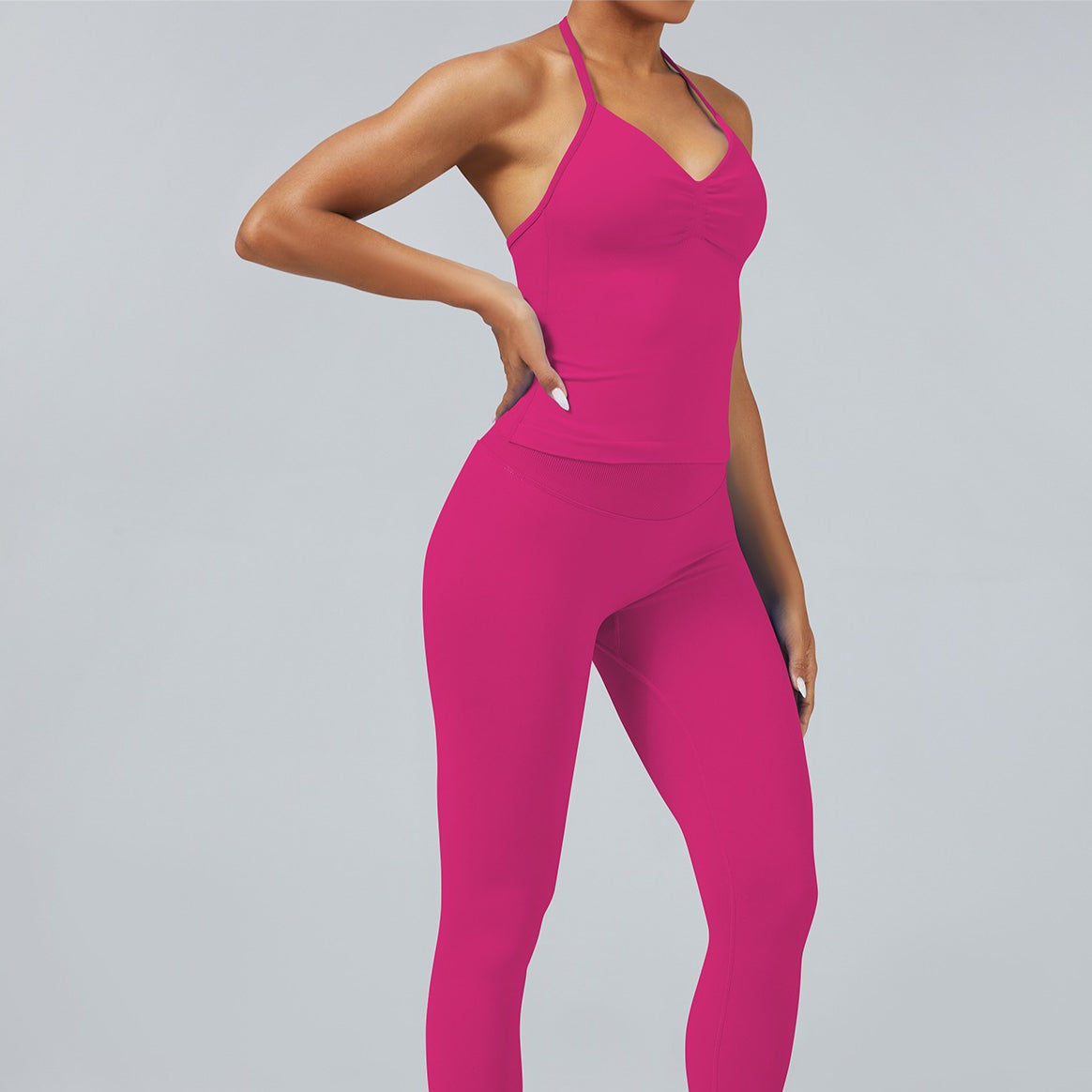 High Elastic Halter Sports Vest for Yoga & Running