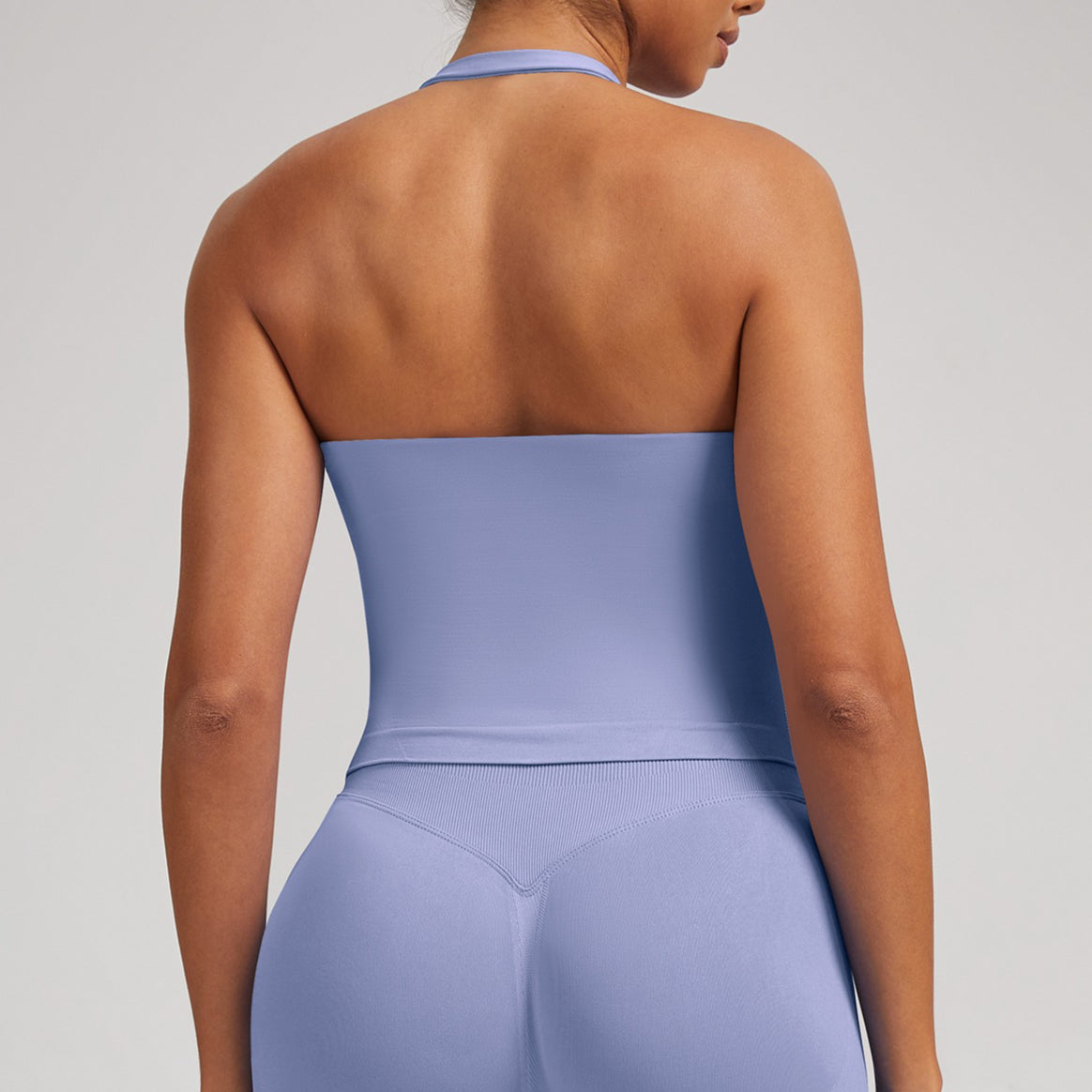 Women’s Seamless Fitness Tank with Padded Bra Top