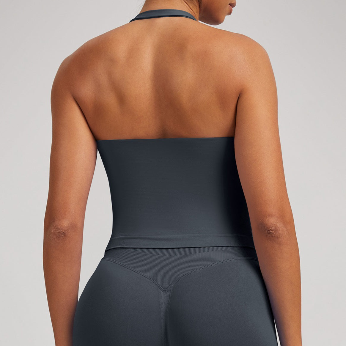 Seamless Yoga Sports Tank Women Built In Bra Active Top