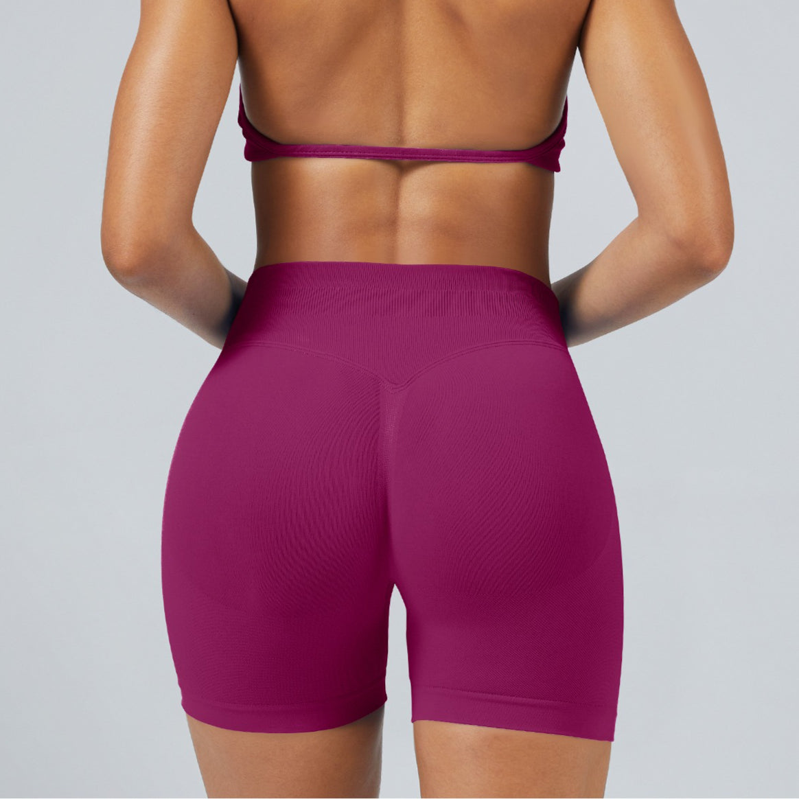 Women’s Seamless Sports Shorts High Waist Gym Wear