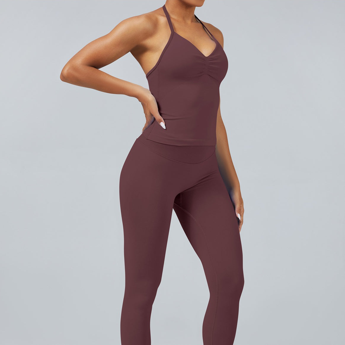 Lightweight Seamless Yoga Top with Breathable Fit
