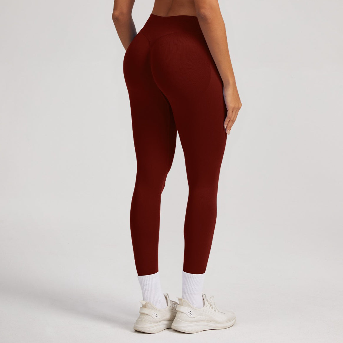Women’s Seamless Ribbed Fitness Leggings