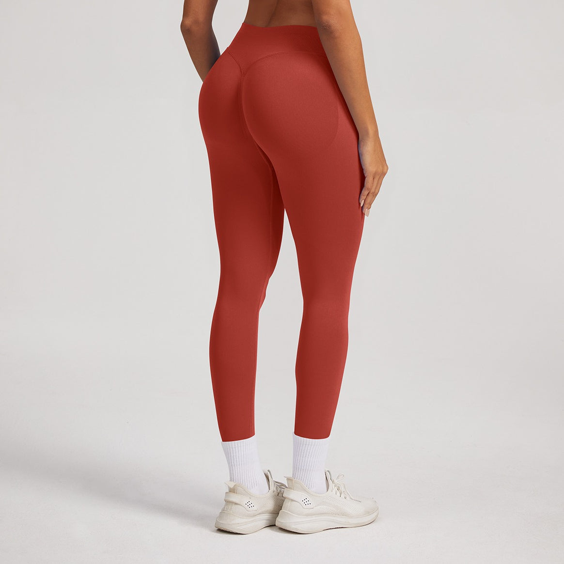 Lightweight Ribbed Seamless Workout Leggings
