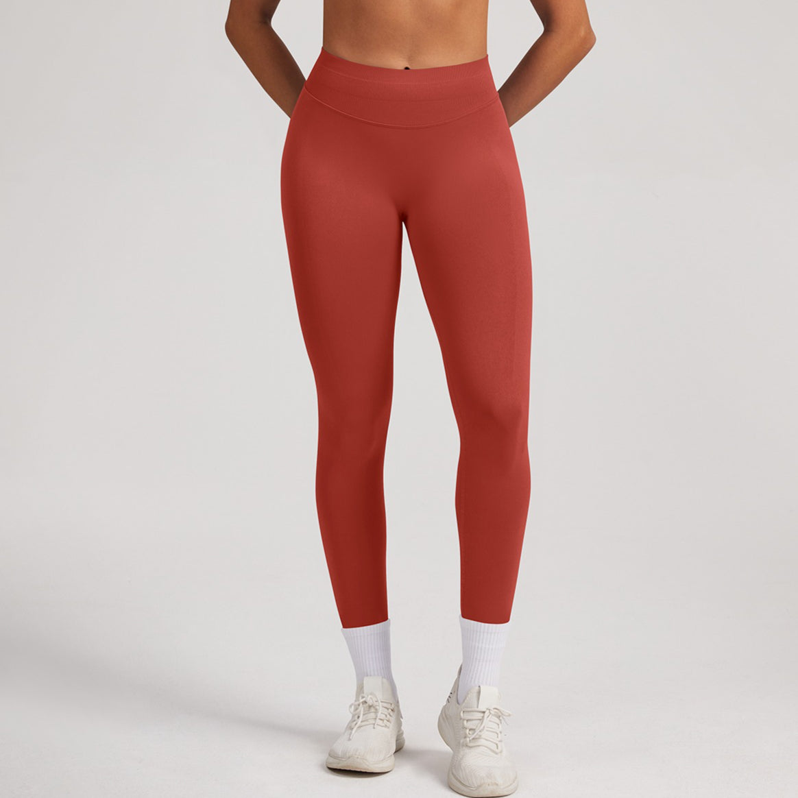 Lightweight Ribbed Seamless Workout Leggings