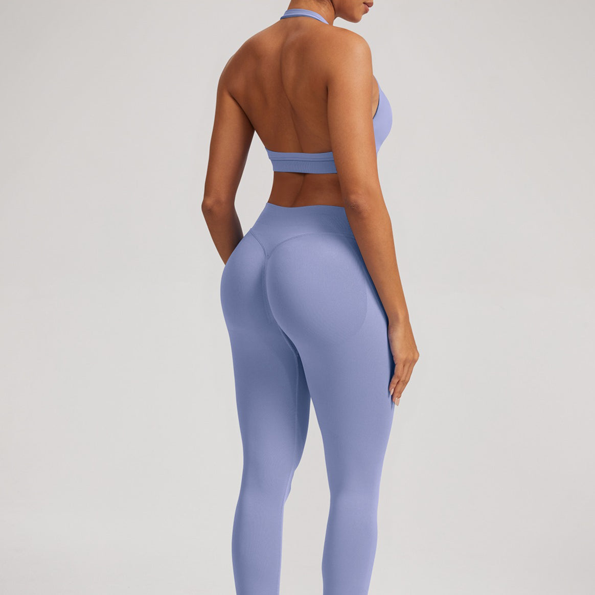 Backless Yoga Sports Bra for Women Seamless Fitness