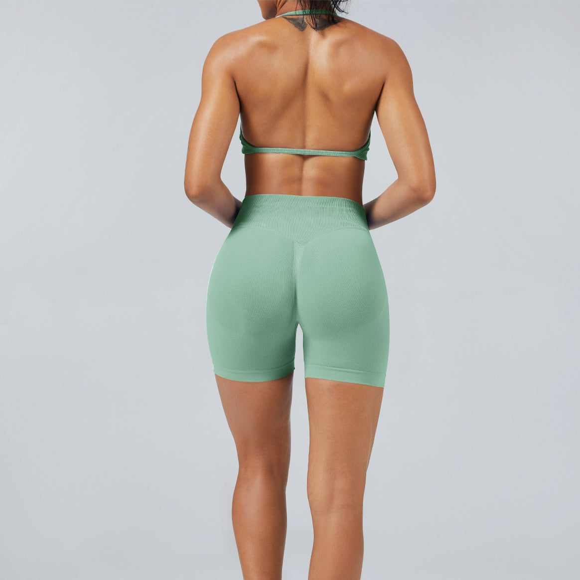 High Stretch Seamless Yoga Bra Comfortable Halter Sportswear