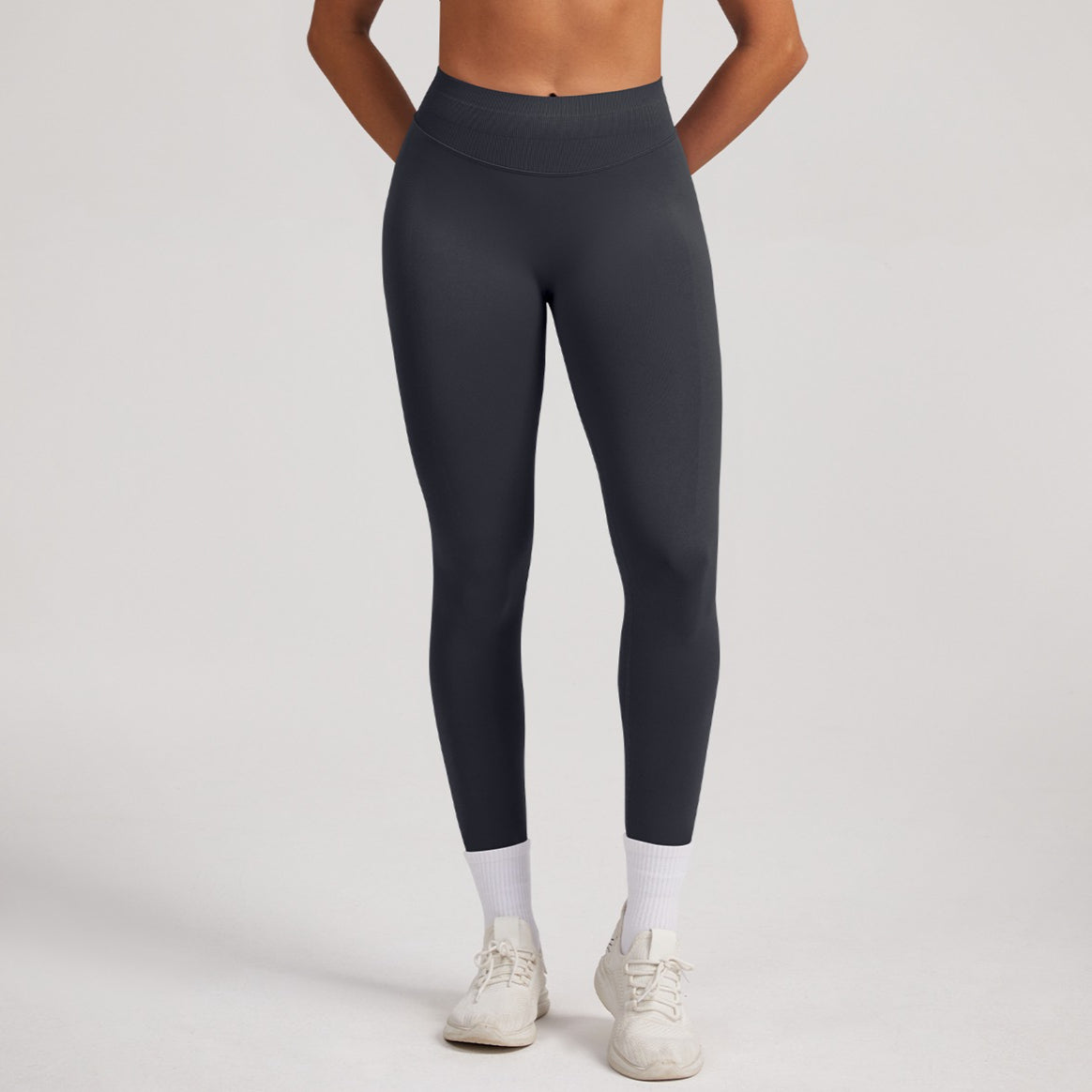 Ribbed Quick-Dry Fitness Leggings for Women