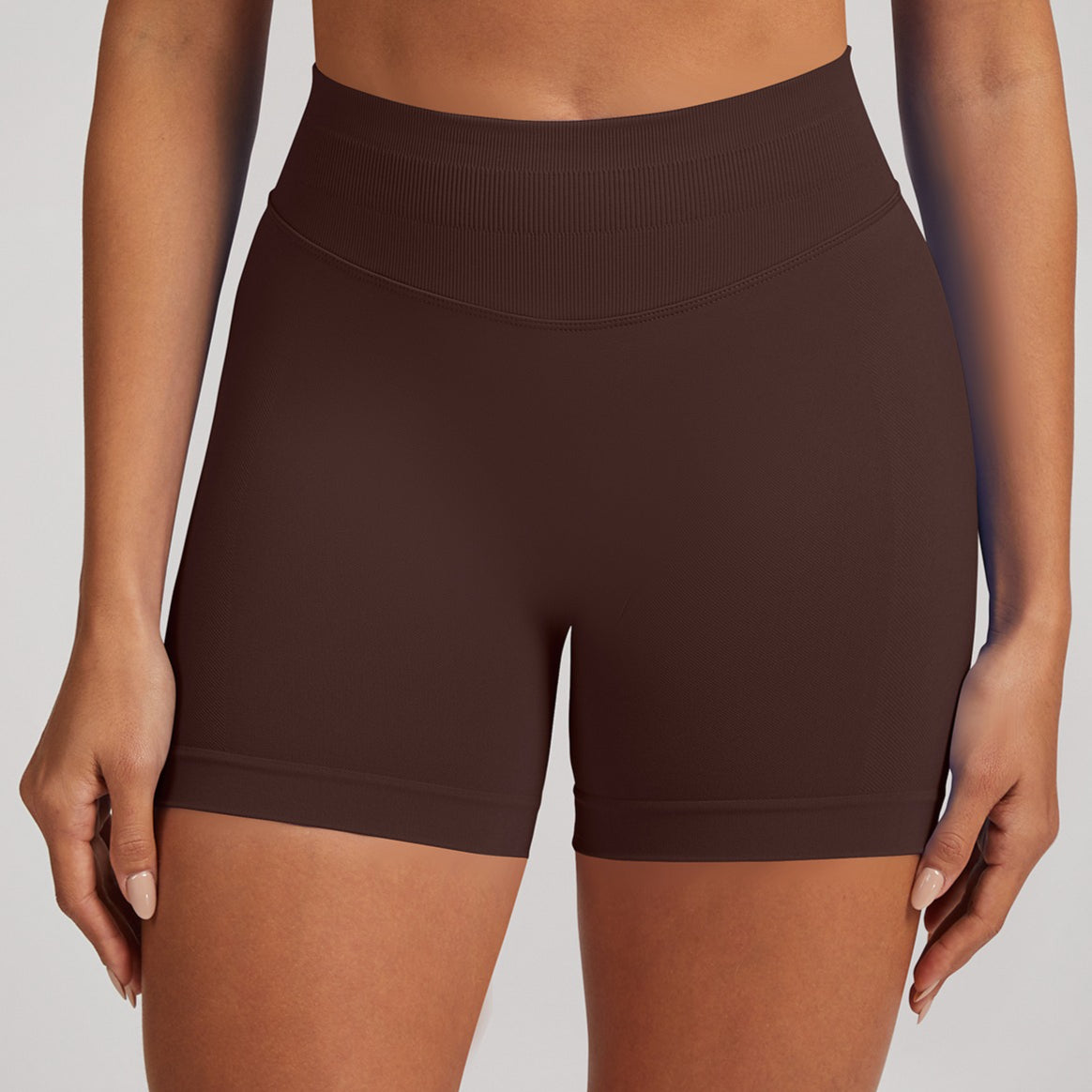 Seamless Sports Shorts for Women Gym Yoga Training