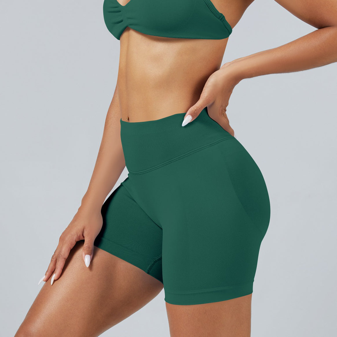 Women’s Scrunch Butt Yoga Shorts Quick Dry Seamless