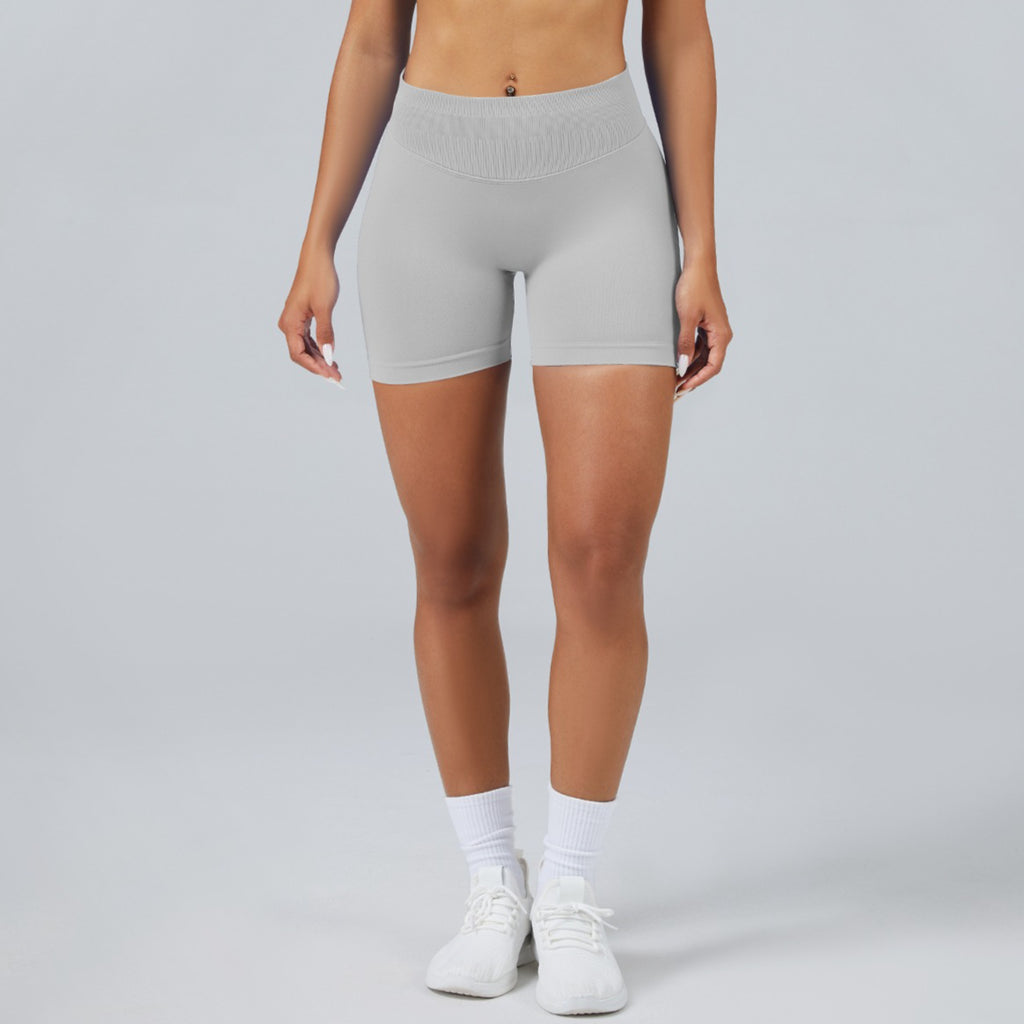 Women High Stretch Seamless Workout Shorts