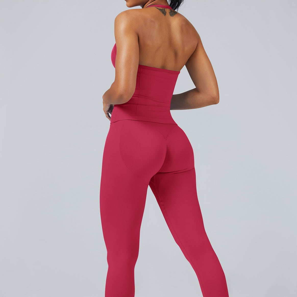 Stretch Matte Nylon Gym Vest for All-Day Comfort